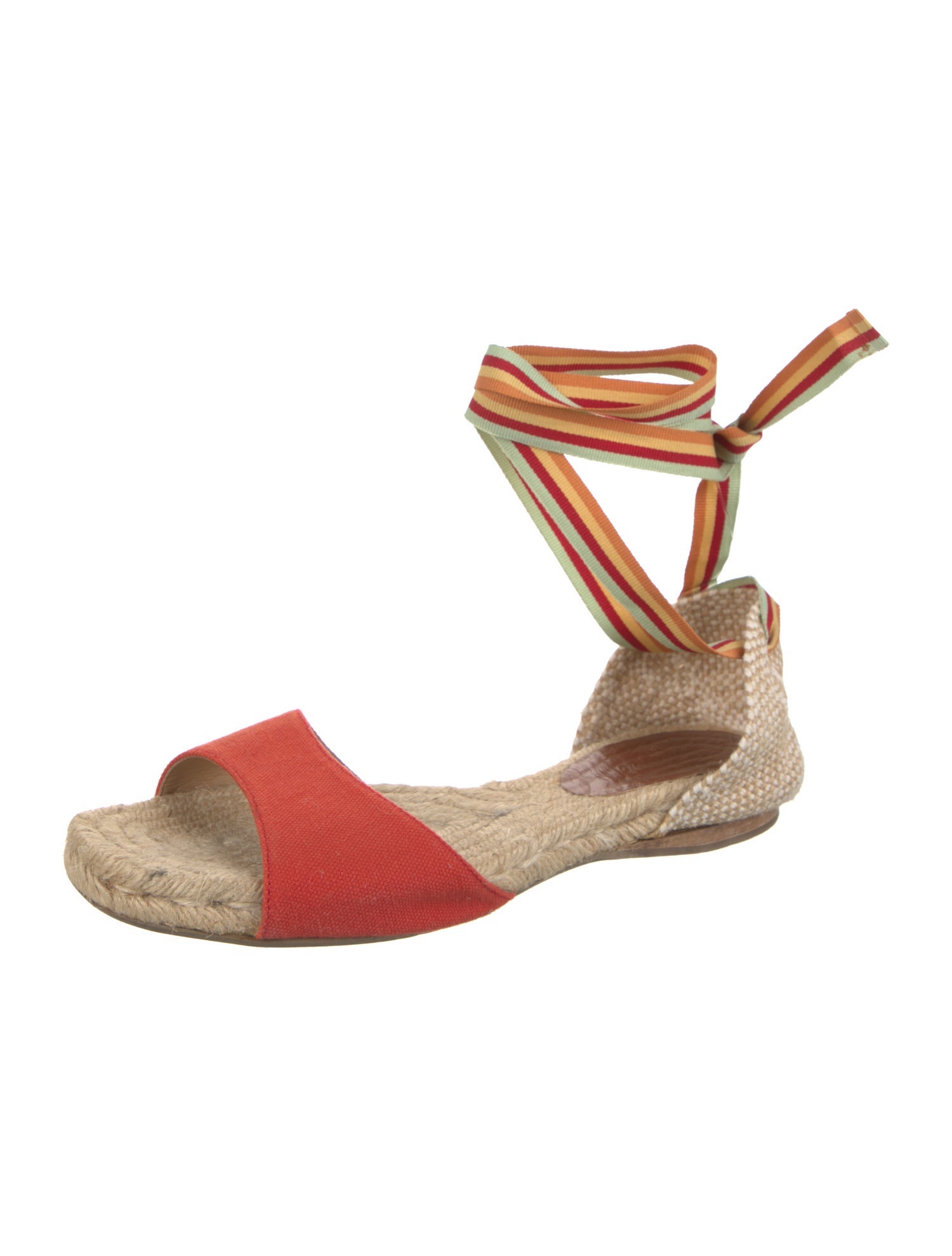 Castañer Striped Braided Accents Espadrilles